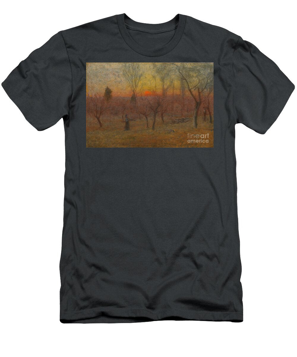 Gathering Wood Montclair New Jersey 1889 George Snr Inness T-Shirt