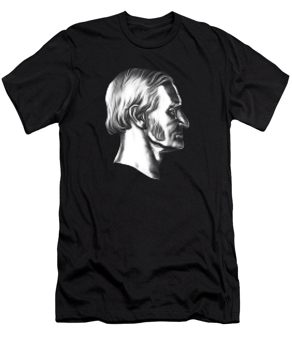 Gauss Halftone Portrait Cu Biz T-Shirt