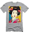 Geisha Ukiyo E Pop Art Portrait Vandy Fullum T-Shirt