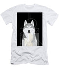 Geometric Husky Design Fabrizio Cassetta T-Shirt