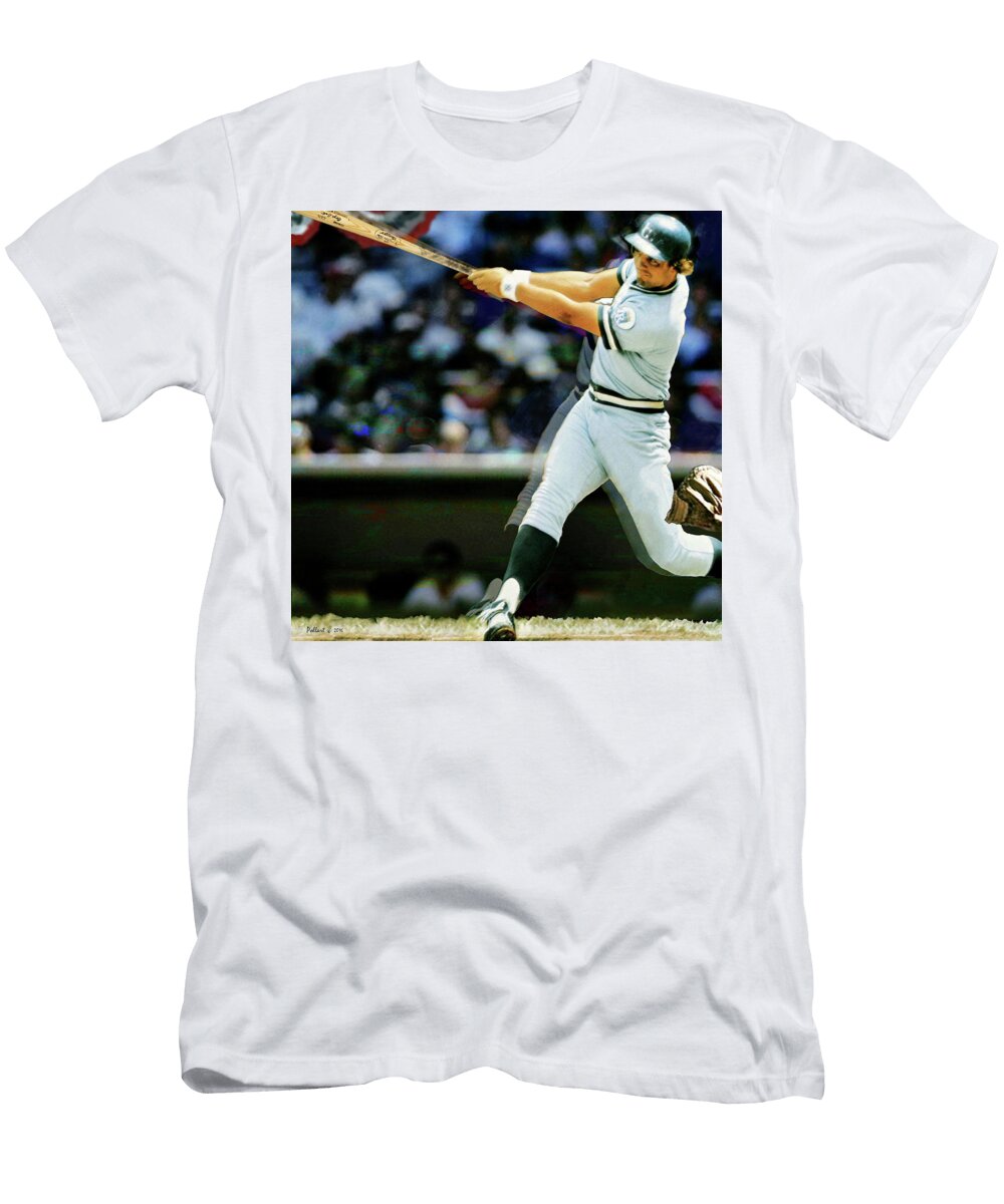 George Brett 1985 World Series Game 7 Thomas Pollart T-Shirt