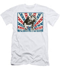 George Washington Boombox Pixel Chimp T-Shirt