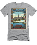Georgetown University Historic Campus Iconic Vintage Travel Poster Sampadart Gallery T-Shirt