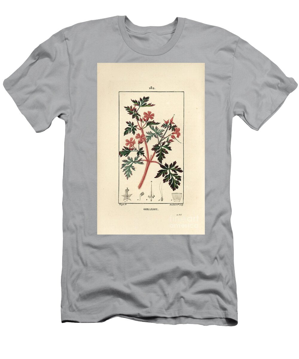 Geranium Grass a Robert Hert Robert Geranium Robertianum Pierre Jean Francois Turpin T-Shirt