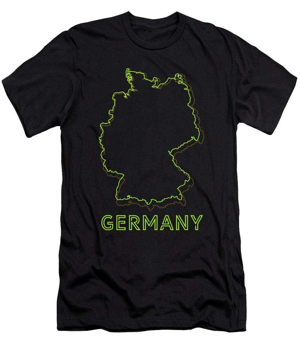 Germany Lineart Manuel Schmucker T-Shirt