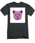 Giant Panda or Panda Bear Head Front View Pointillist Impressionist Pop Art Style Aloysius Patrimonio T-Shirt