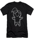 Gingerbread Lineart Manuel Schmucker T-Shirt