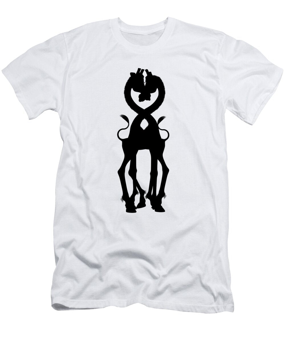 Giraffe Silhouette Betsy Knapp T-Shirt