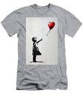 Girl with Balloon Kevin Walker and Pixel Reverie T-Shirt