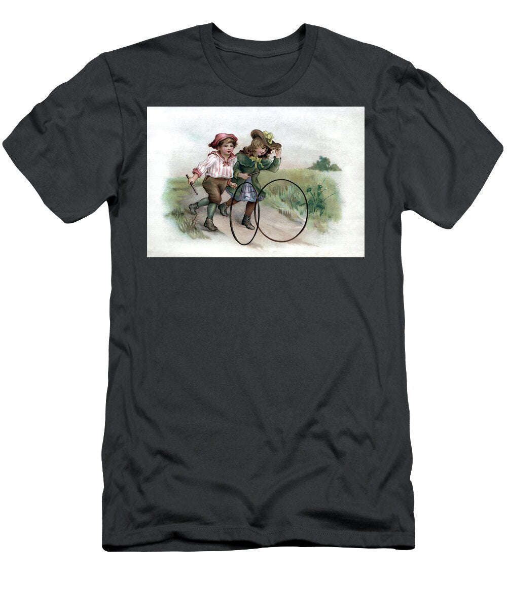 Girls and Hoops Pete Klinger T-Shirt