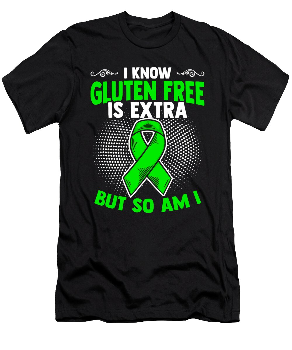 Gluten Free Celiac Warrior Celiac Disease Awareness Dhbubble T-Shirt