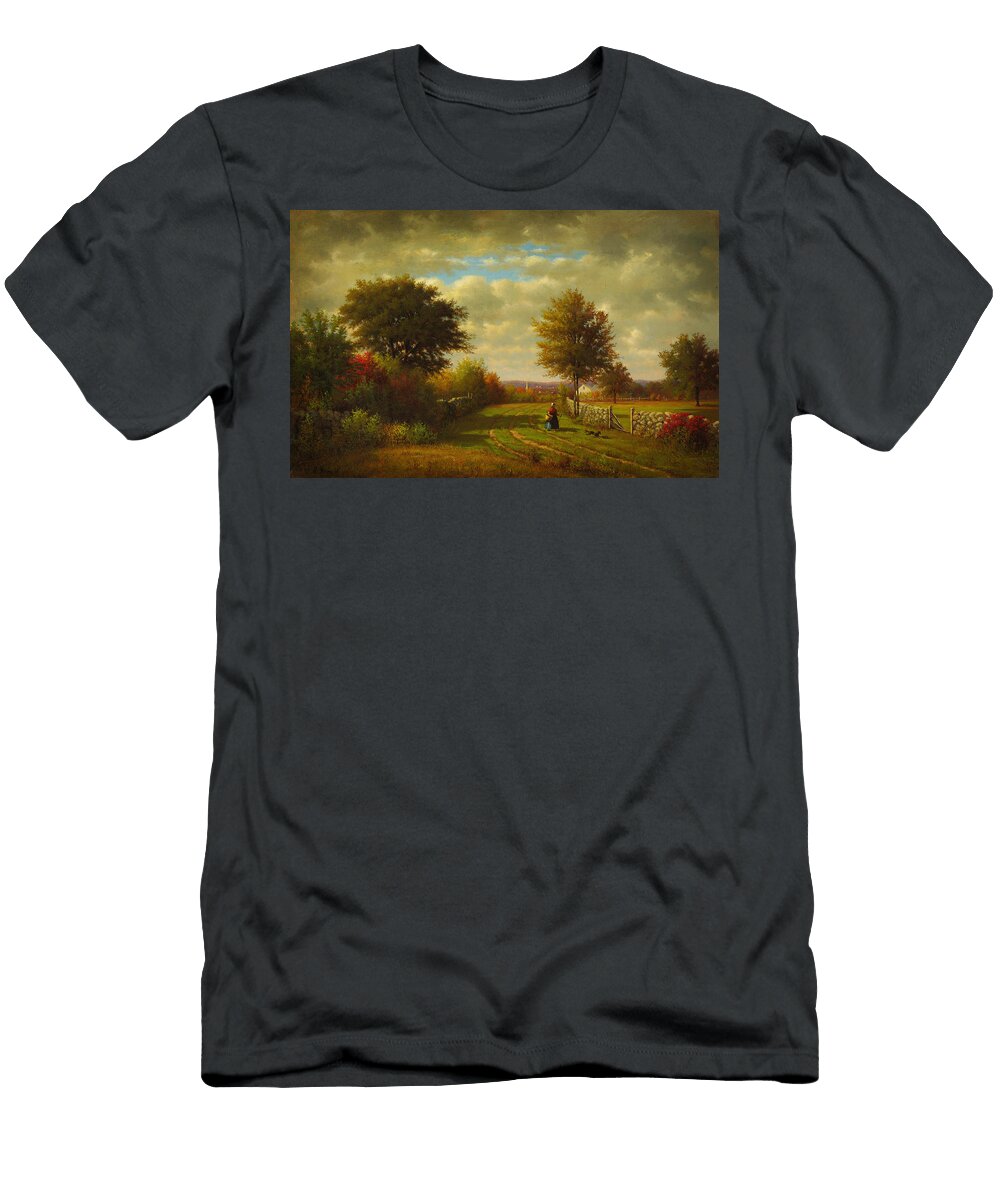 Going to Market George Inness T-Shirt