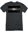 Gold Musical Notes Floating Allan Swart T-Shirt