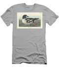 Golden Eye Duck 1836 Coloured Engraving John James Audubon T-Shirt