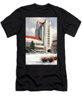 Gothic Building in Winter Iowa State Campus Hollie Love T-Shirt