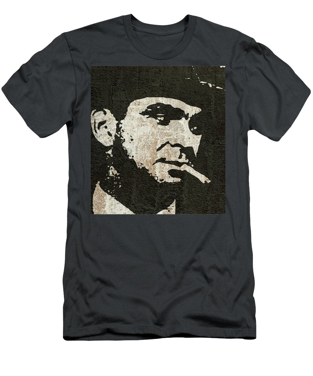 Graffiti Art Stanley Baker Having a Fag Kennedy Oliver T-Shirt