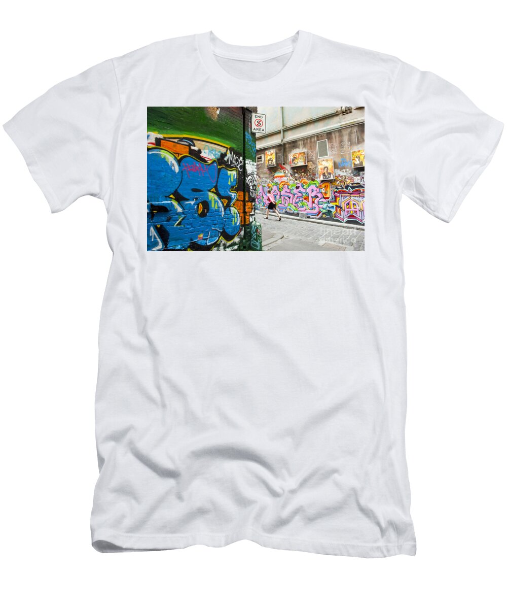 Graffiti Lane Tim Hester T-Shirt