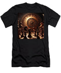 Grand Steampunk Chess Battle and Surreal Fantasy Horror Digital Art Collection Talha Khan T-Shirt
