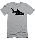 Great White Shark Cartoon Silhouette Tom Hill T-Shirt