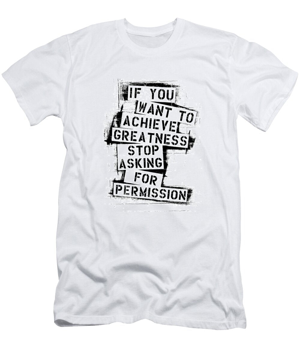 Greatness Stencil Melissa Smith T-Shirt