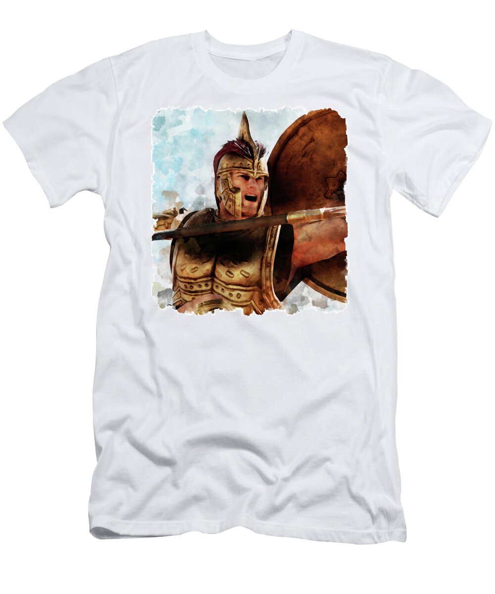 Greek Hoplites 07 Am Fineartprints T-Shirt