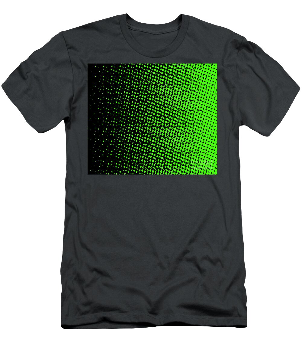 Green and Black Halftone Bigalbaloo Stock T-Shirt