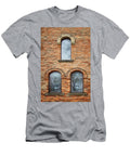Grisaille Windows First Congregational Church Jackson Michigan Nikolyn Mcdonbell Tower First Congregational Chuald T-Shirt