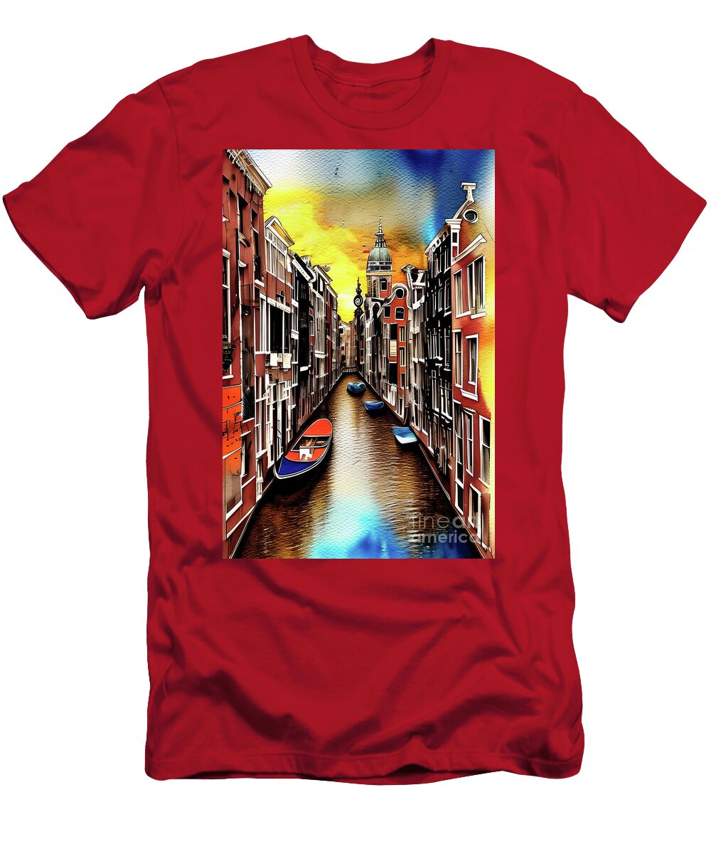 Grungy Venice Golden Hour 6 Sambel Pedes T-Shirt