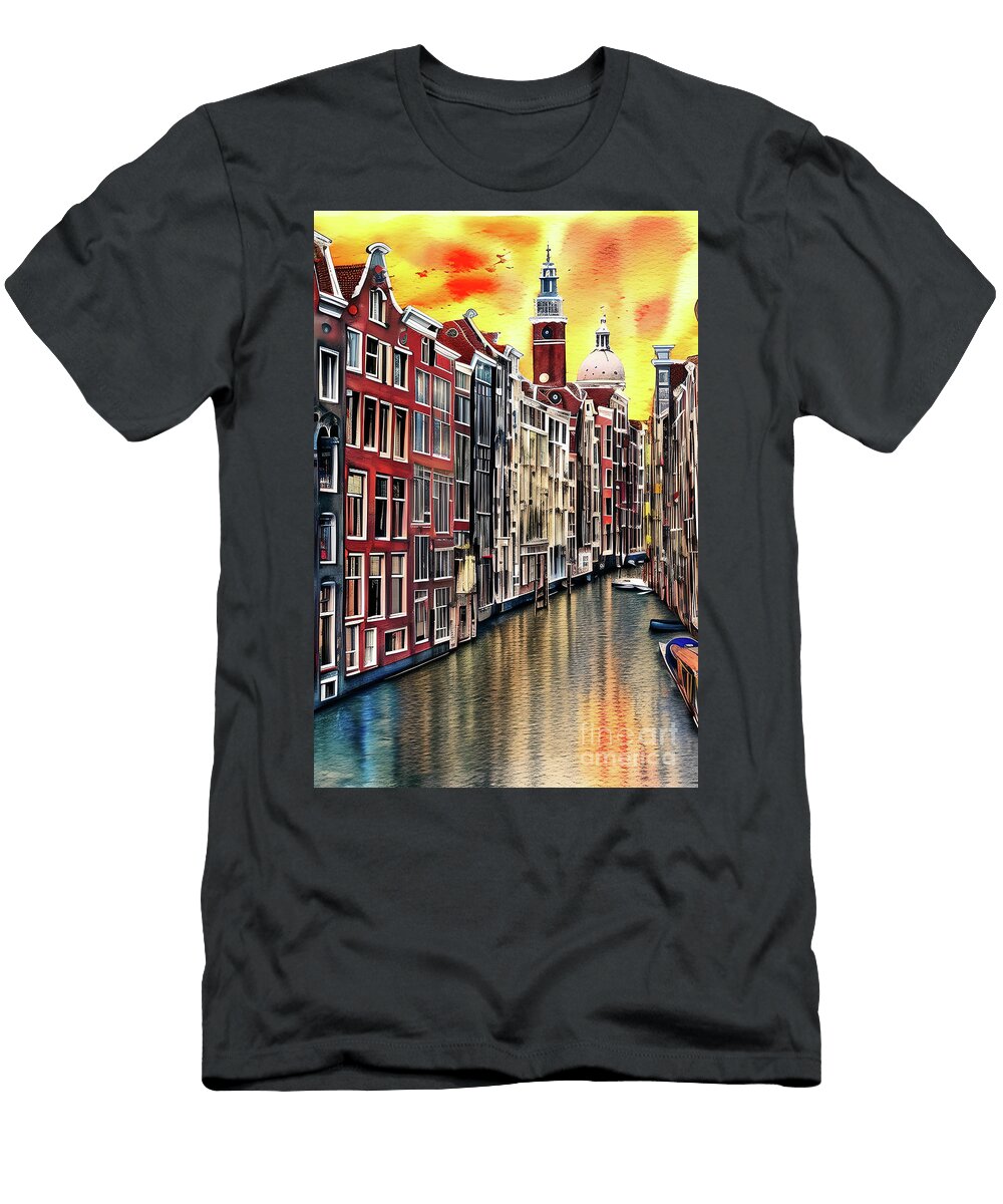 Grungy Venice Golden Hour 9 Sambel Pedes T-Shirt