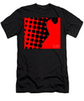 Guitar in Red Half Tone Bigalbaloo Stock T-Shirt