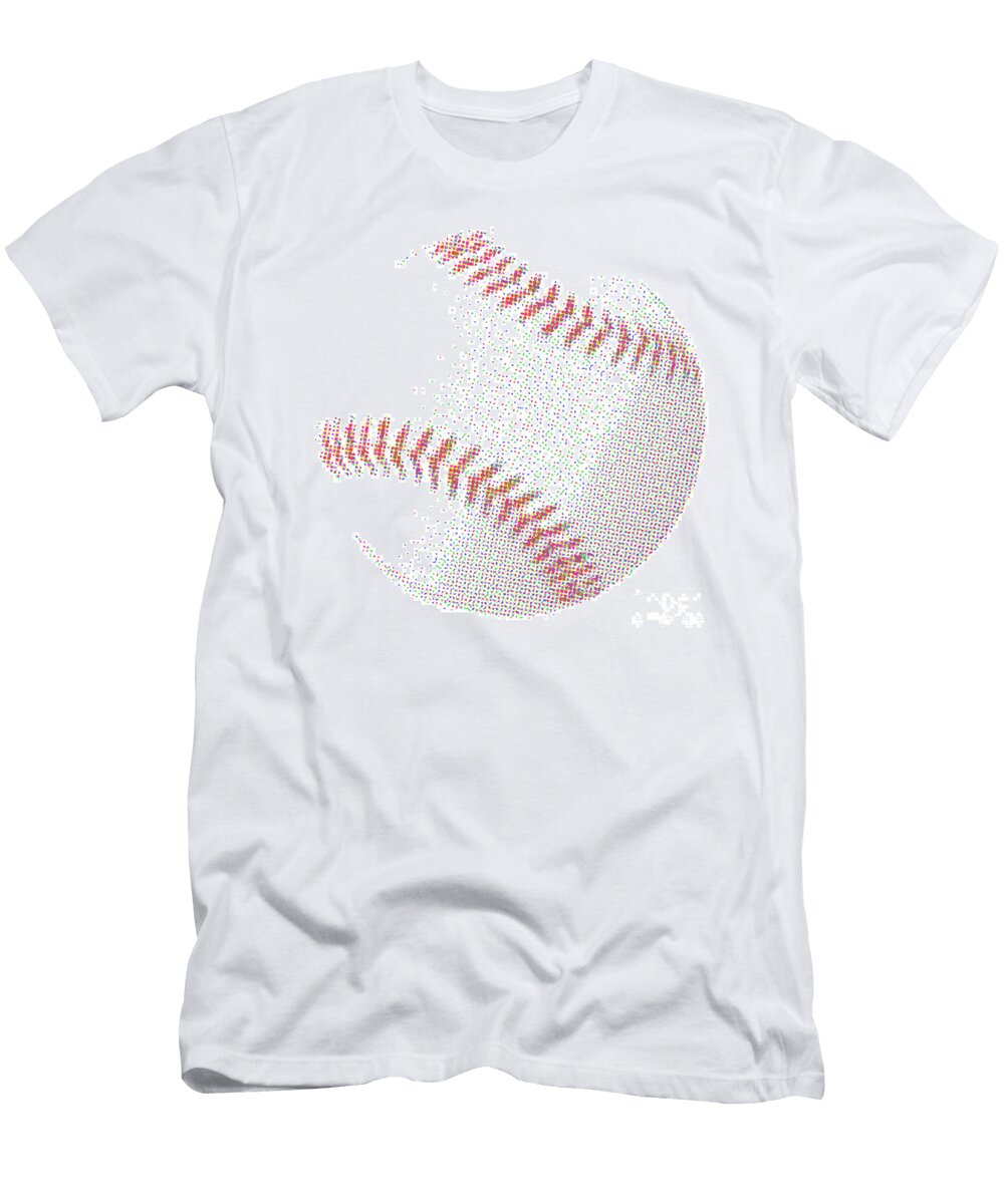 Half Tone Baseball Bigalbaloo Stock T-Shirt
