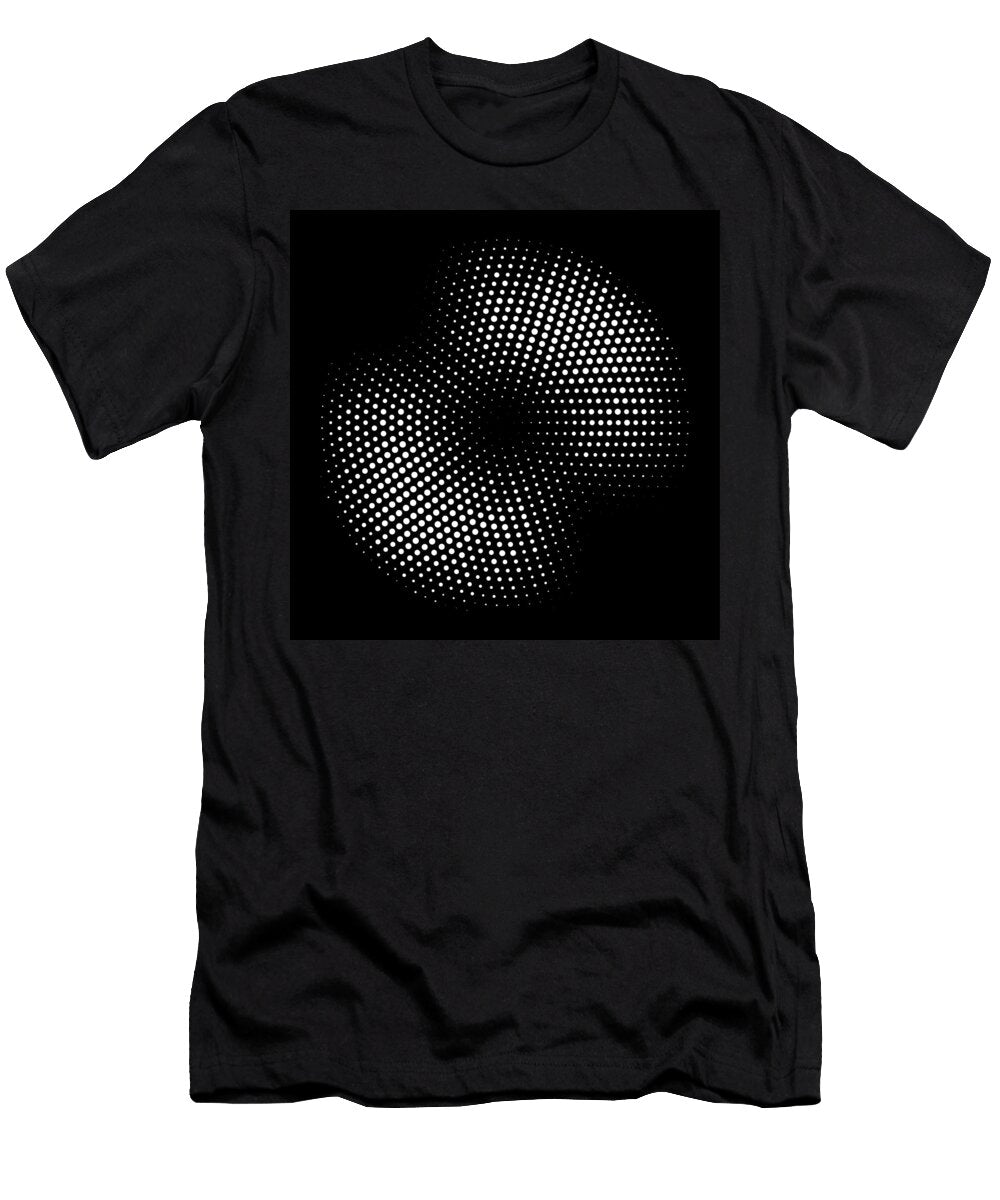 Halftone Circle Frame Dotted Background Set Round Border Icon U Tony Rubino T-Shirt