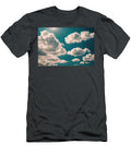 Halftone Clouds Effect Background Stock Illustrationhalf Tone Textured Pattern Backgrounds Wafe Akkash T-Shirt