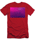 Halftone Dots Background Magenta and Dark Wafe Akkash T-Shirt