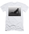 Halftone Resting Woman Bigalbaloo Stock T-Shirt