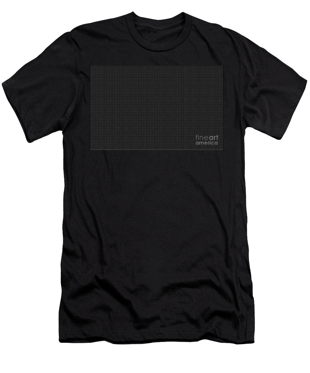 Halftone White Grid Bigalbaloo Stock T-Shirt