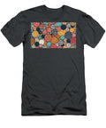 Hand Drawn Geometric Seamless Round Circular Dot Polka Dot Pat Turgay Koca T-Shirt