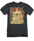 Hand Painted Litho Reproduction Enhanced of Frau Jugendstil Kunst Art Nouveau 9 Tony Rubino T-Shirt