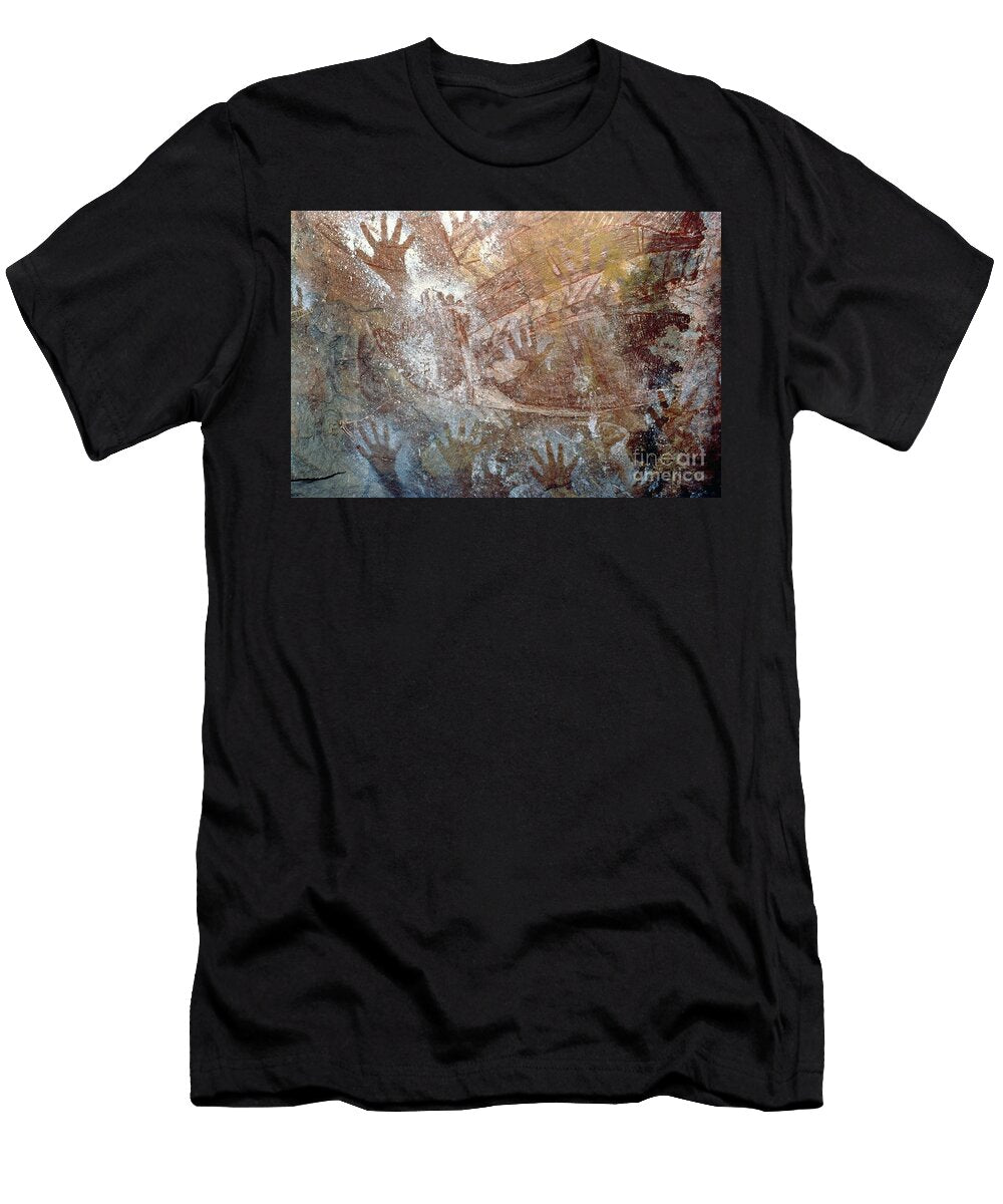Hand Stencil Prehistoric C90 000 20 000 Bc Photo Unknown Artist T-Shirt