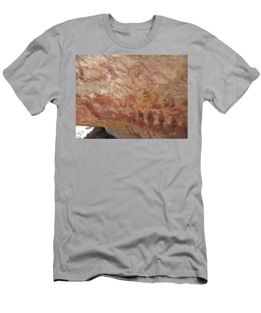 Hand Stencils and Flying Foxes Unknown Artist T-Shirt