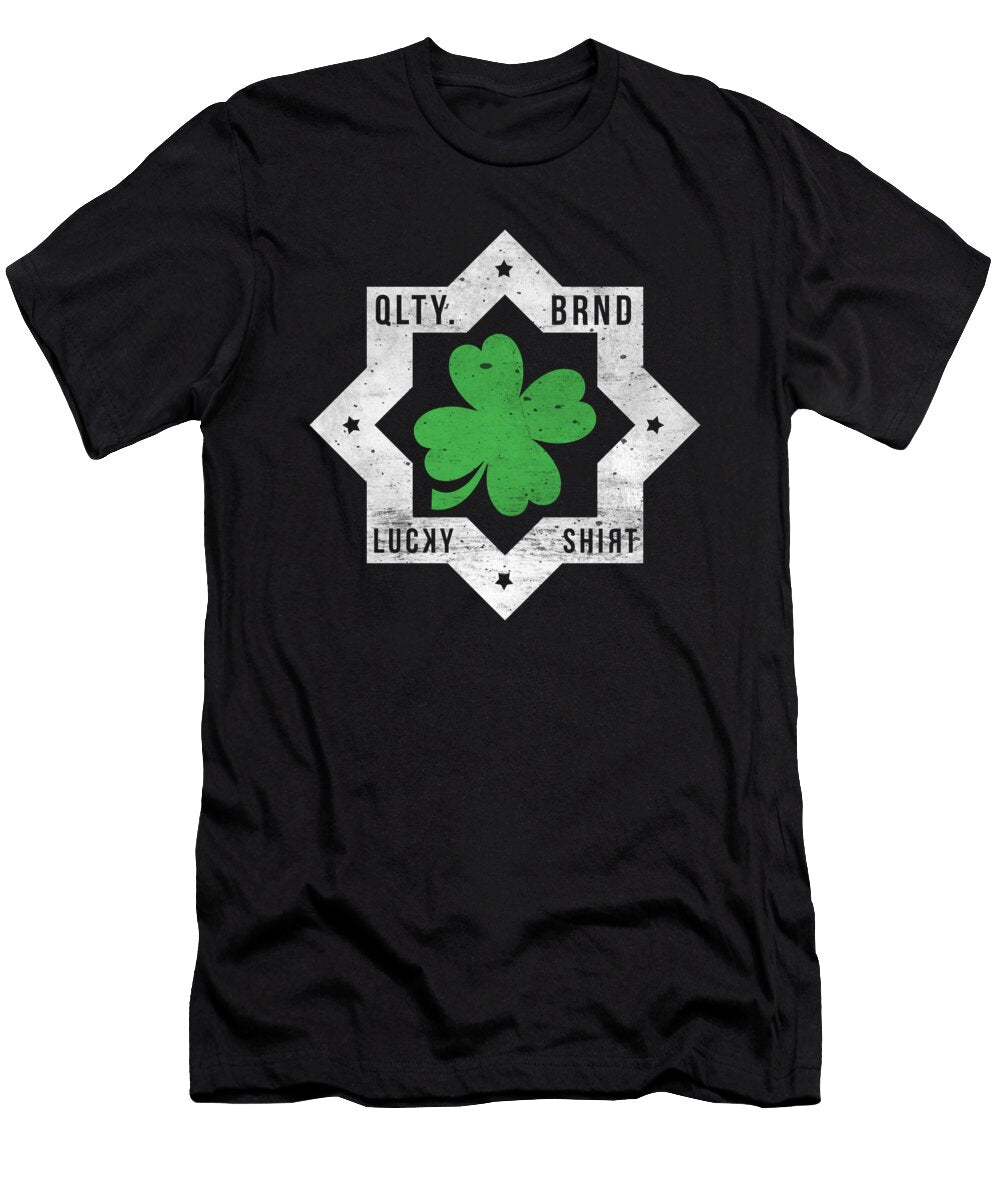 Happiness Cloverleaf St Patricks Day Shamrock Gift Alessandra Roth T-Shirt