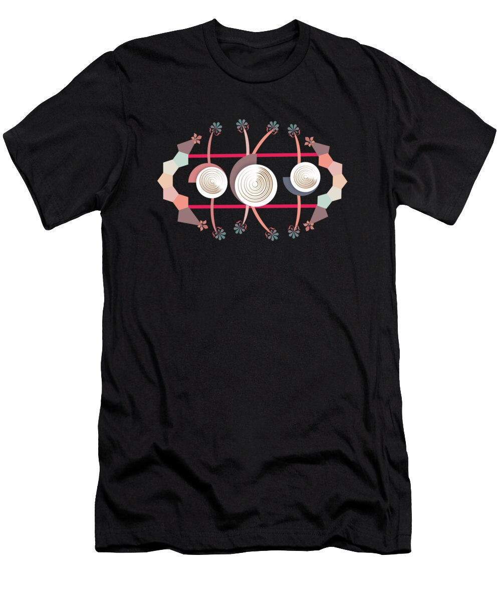 Happy Geometric Aesha Mohamed T-Shirt