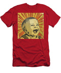 Happy Laughing Baby Comic Book Art 70 Mad Paperairplanes T-Shirt