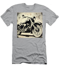Hardtail Motorcycle Comic Book Panel 103 Mad Paperairplanes T-Shirt