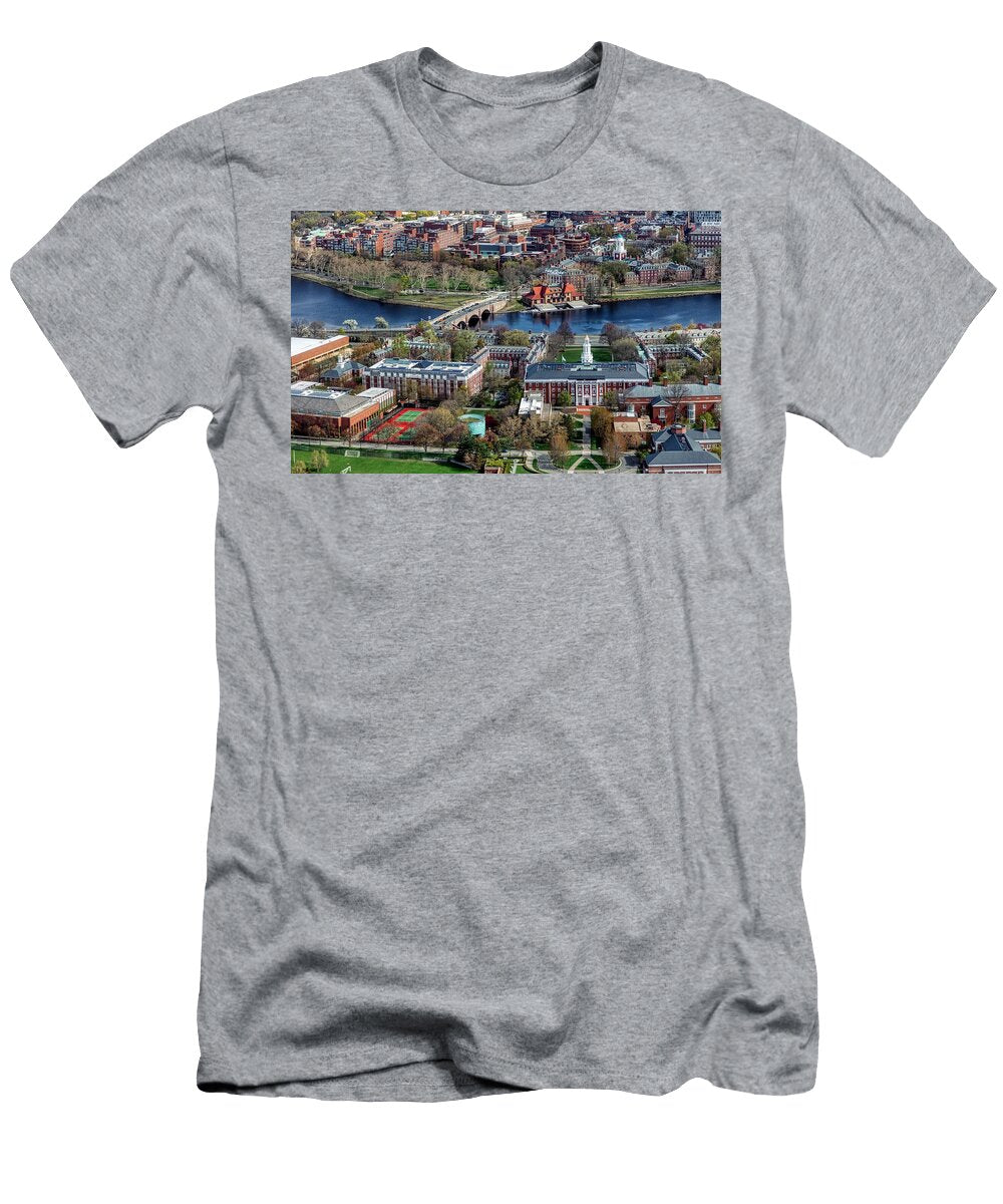 Harvard Campus on the Charles Library of Congress T-Shirt