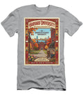 Harvard University Campus Scene Iconic Vintage Travel Poster Sampadart Gallery T-Shirt