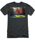 Harvard Yard Lehman Hall in Fall Jannis Werner T-Shirt