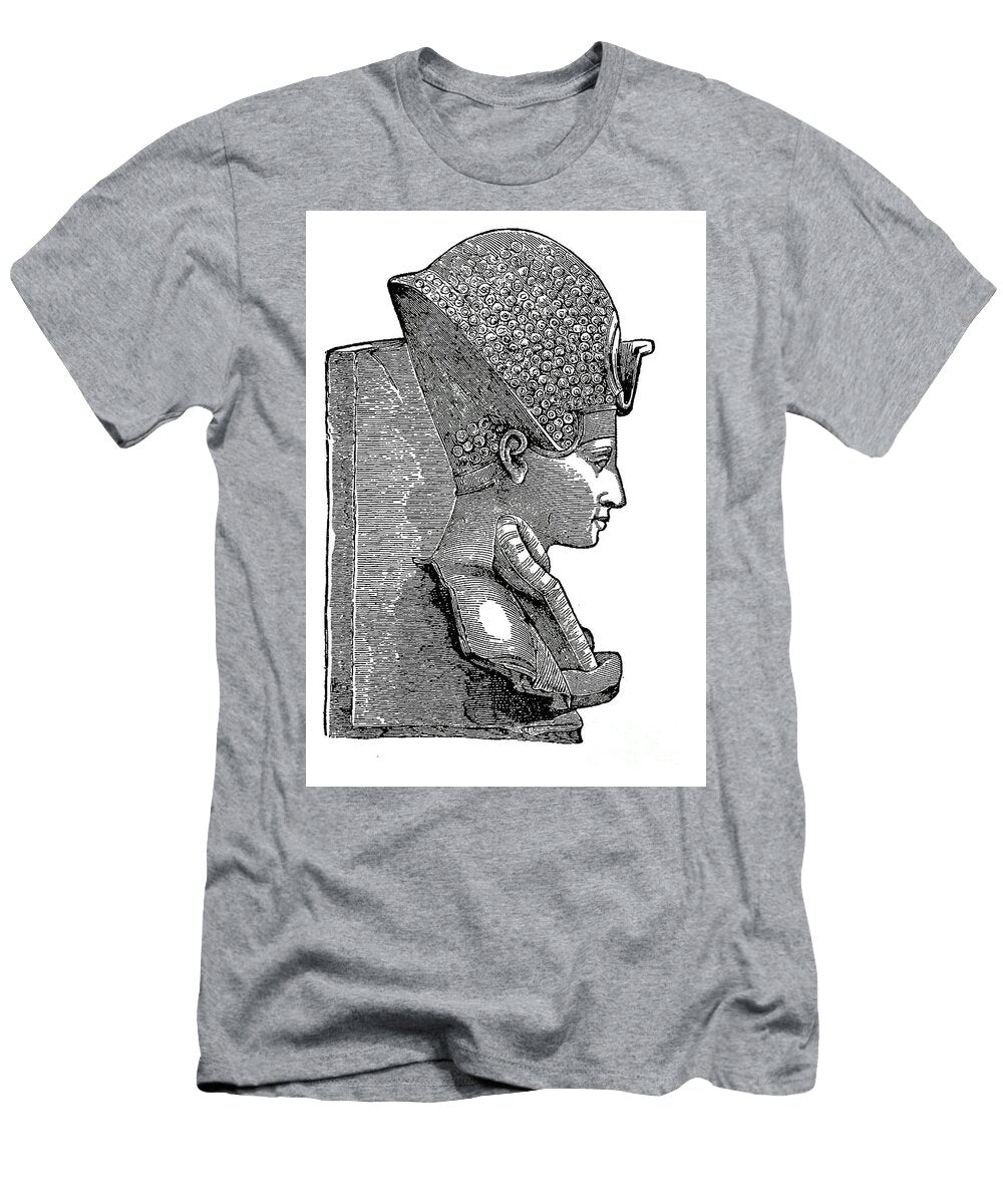 Head of Rameses Ii At Young Manhood M5 Historic Illustrations T-Shirt