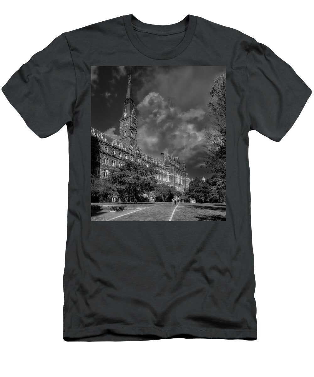 Healy Hall Georgetown University Campus Mountain Dreams T-Shirt