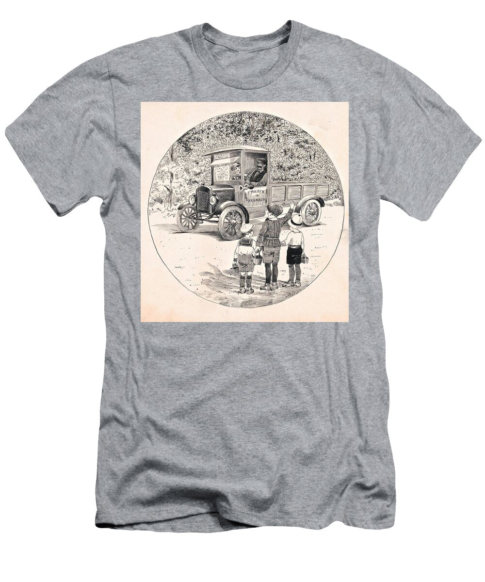 Heintje Pim and Puck Gesture to a Lorry 1925 D Much Dutch 20th Century D Much T-Shirt